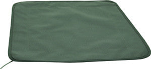 Univox Loop pad, 400x400x5mm, 2 pin DIN, grey, 10m