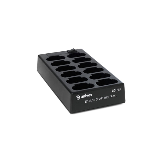 Univox® GOTALK: 12 Slot Charging Tray GTA-CT12
