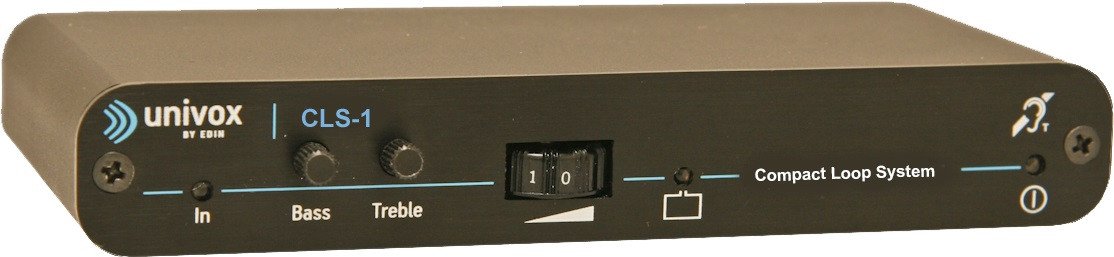 Univox CLS-1 UK, Loop amplifier 50m incl. loop pad and audio cable